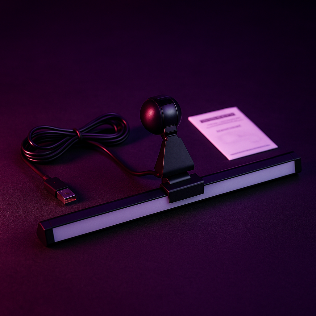 LumeScape Monitor RGB Gaming Light Bar unboxed. Full preview